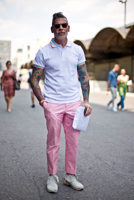 Who Knew Nick Wooster has Full Sleeves